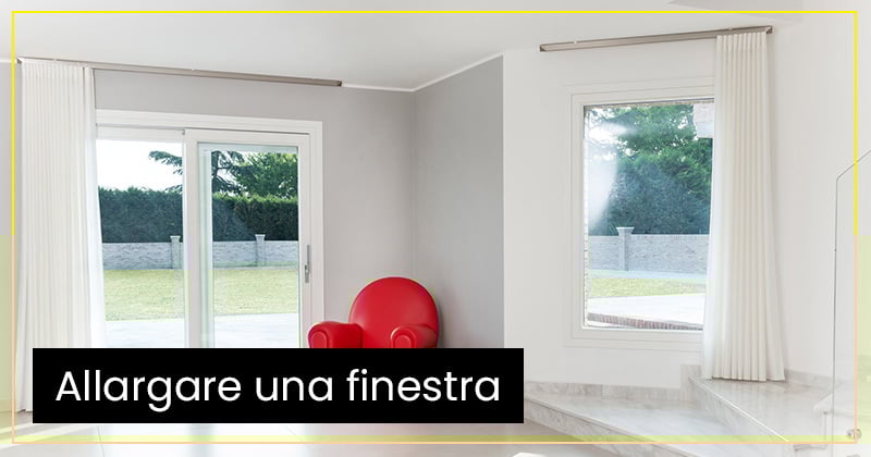 Allargare una finestra
