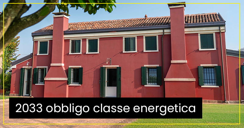 Obbligo classe energetica
