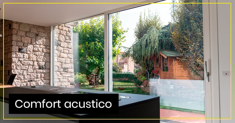 Migliorare il comfort acustico degli ambienti domestici- il ruolo del serramento