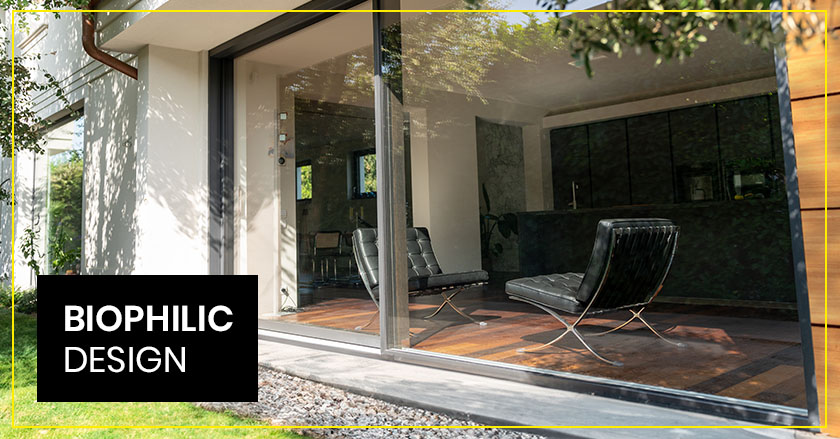Infissi e biophilic design: la luce nell'architettura biofilica